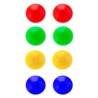 Barevné magnety 8ks 20mm kulaté