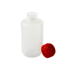 Láhev 100ml LDPE a červené víčko