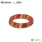 Měděný drát Φ4,0mm 10m
