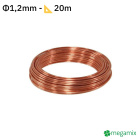 Měděný drát Φ1,2mm 20m