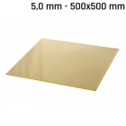 Mosaz plech 500x500x5,0mm