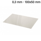 Plech alpaka (nové stříbro) 100x50x0,3mm
