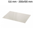 Plech alpaka (nové stříbro) 200x100x0,6mm