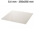 Plech alpaka (nové stříbro) 200x200x0,4mm
