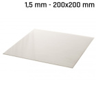Plech alpaka (nové stříbro) 200x200x1,5mm