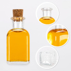 Skleněná láhev 5ks 50ml 8cm QUADRA
