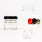 Skleněná nádoba 10ks 30ml 4cm dóza s víčkem