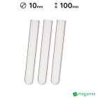 Skleněné zkumavky 100mm průměr 10mm 10ks