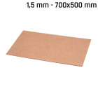Těsnicí deska Lepenka 700x500x1,5mm