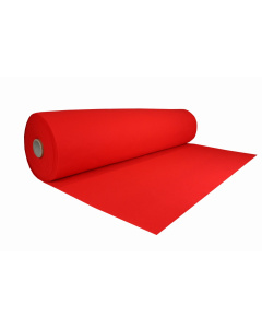 Červená měkká filcová netkaná textilie 3mm 150x50cm 400g/m²