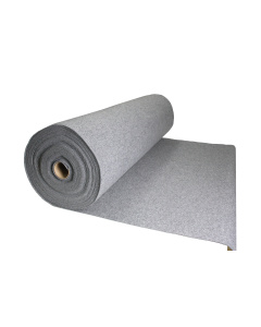 Šedý filc 3 mm 400 g/m² 150×50cm měkký soft