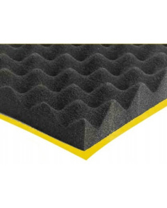 Akustická pěna protihluková samolepící 200x100cm 2cm