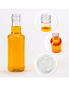 Skleněn&aacute; l&aacute;hev 200ml 17cm MONOPOL