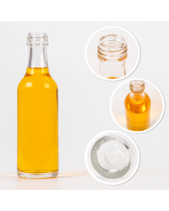 Skleněná láhev 10ks 50ml 12cm MONOPOL