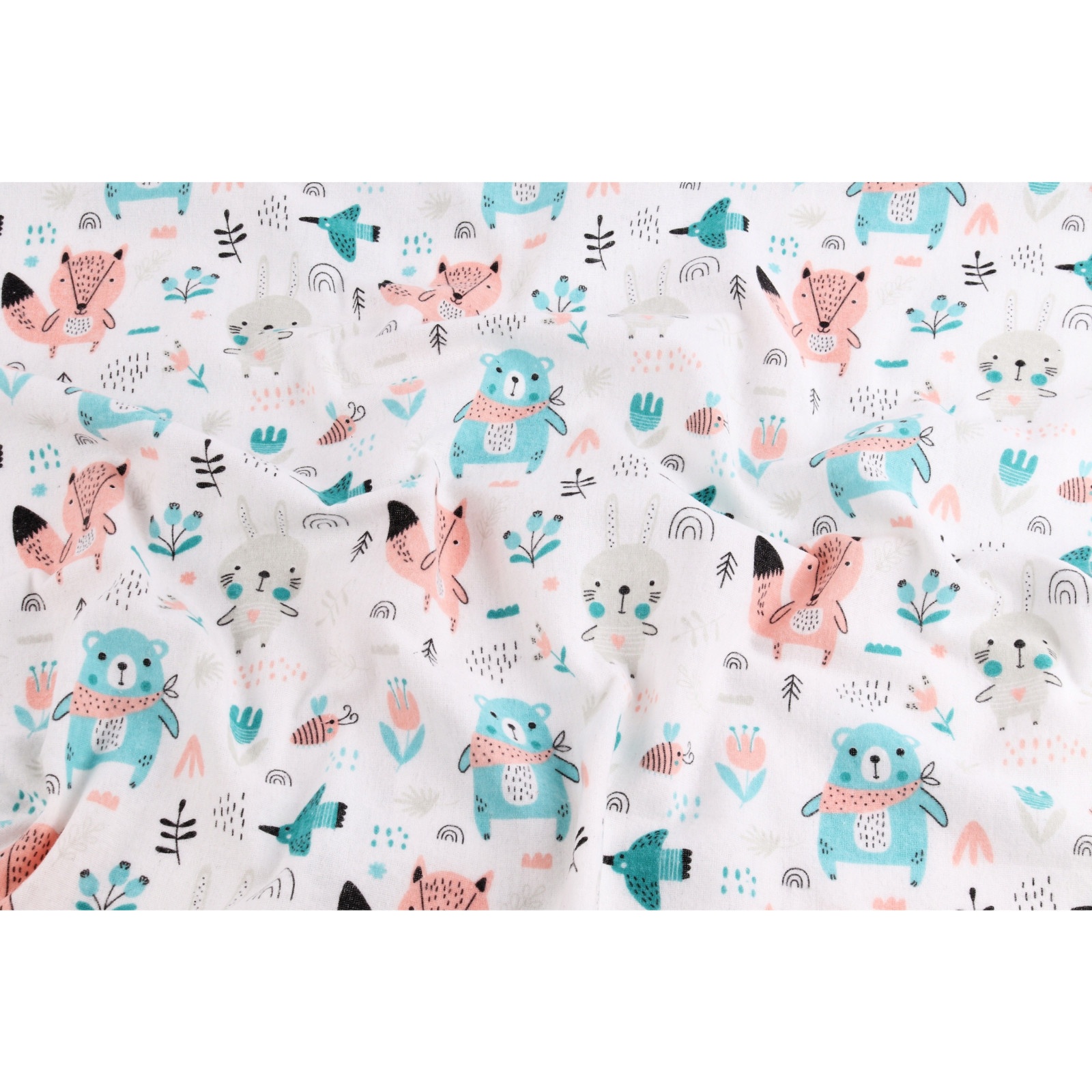 barevné plenky flanel 70x80cm 100% bavlna megamix.sk