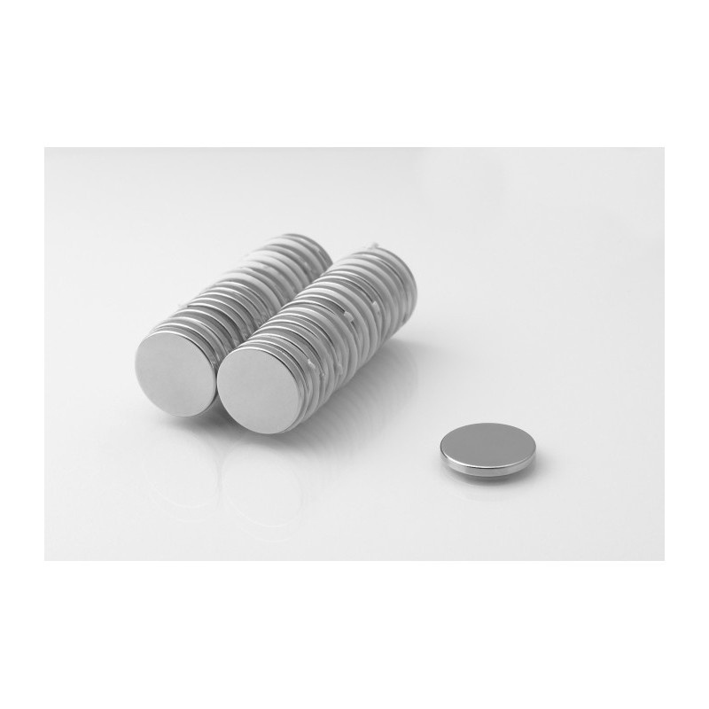 neodymový magnet válcový MW 17x2 N38 megamix.shop