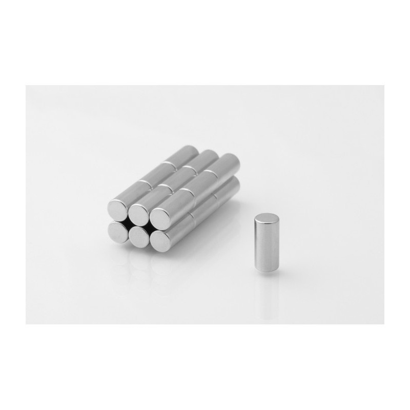 neodymový magnet válcový MW 6,4x14 N38 megamix.shop
