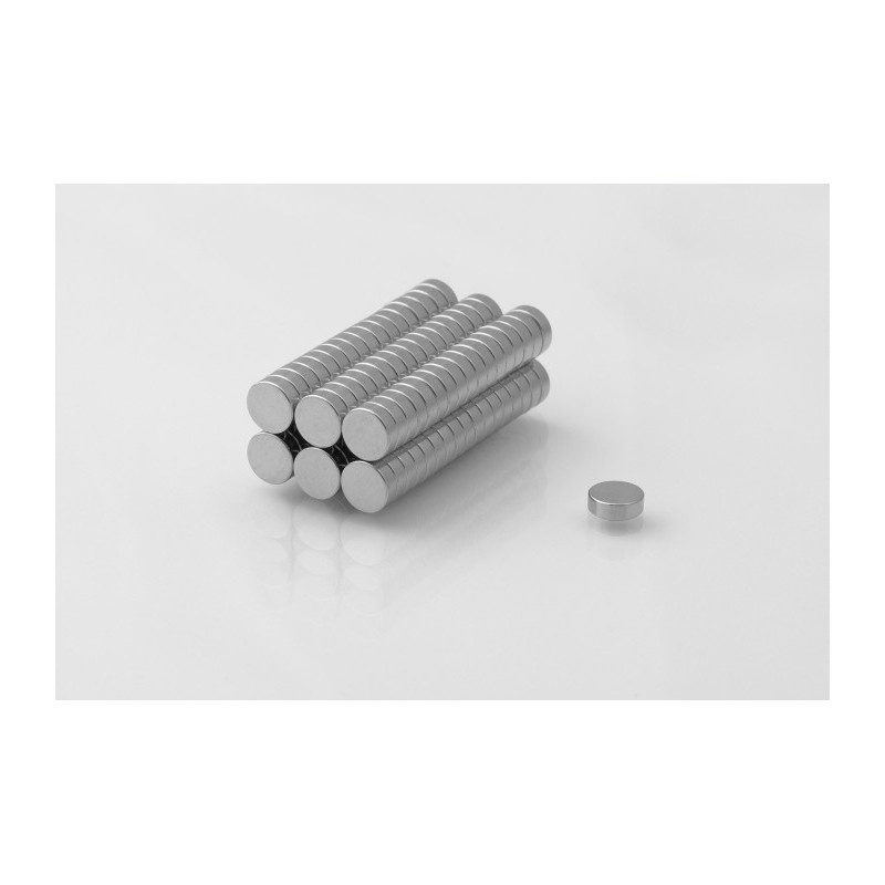 neodymový magnet válcový MW 6x2 N38 megamix.shop