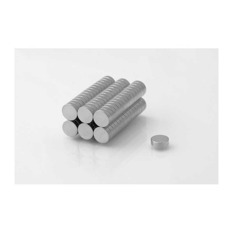 neodymový magnet válcový MW 8x2,5 N38 megamix.shop