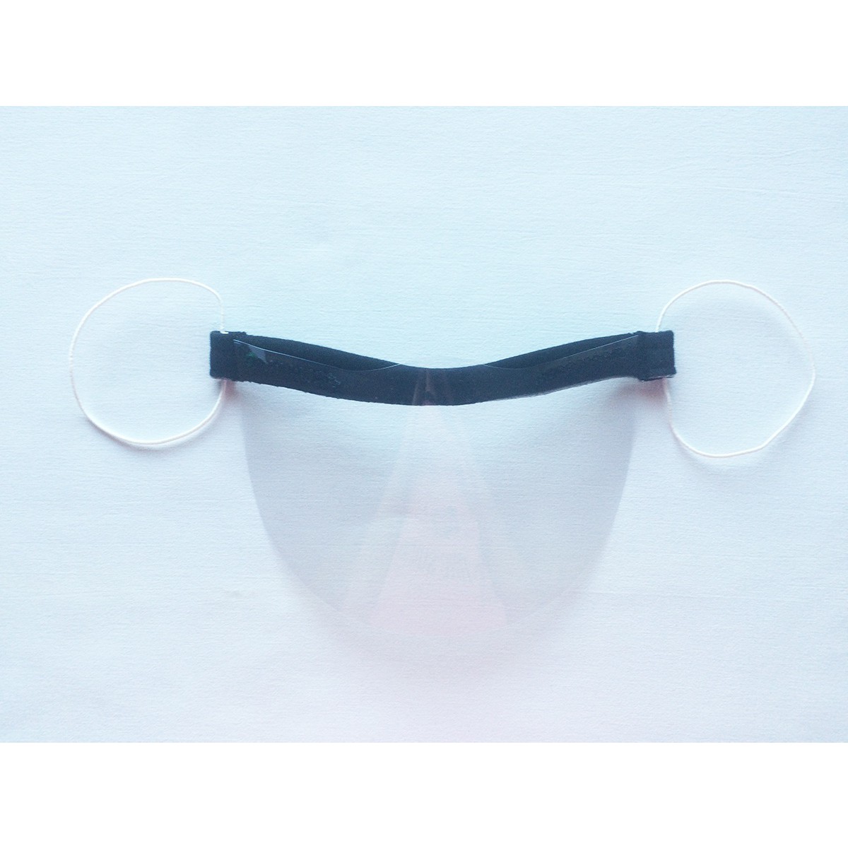 ochranný kryt na obličej průhledná maska nos ústa 21x12cm univerzální megamix.shop