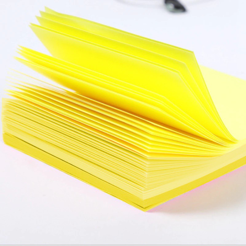 Samolepící blok žlutý papír 100ks 76x76mm megamix.sk