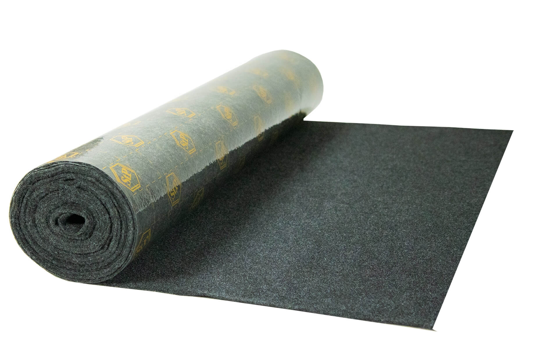 samolepící tmavě šedý koberec 2mm 25x100cm megamix.shop