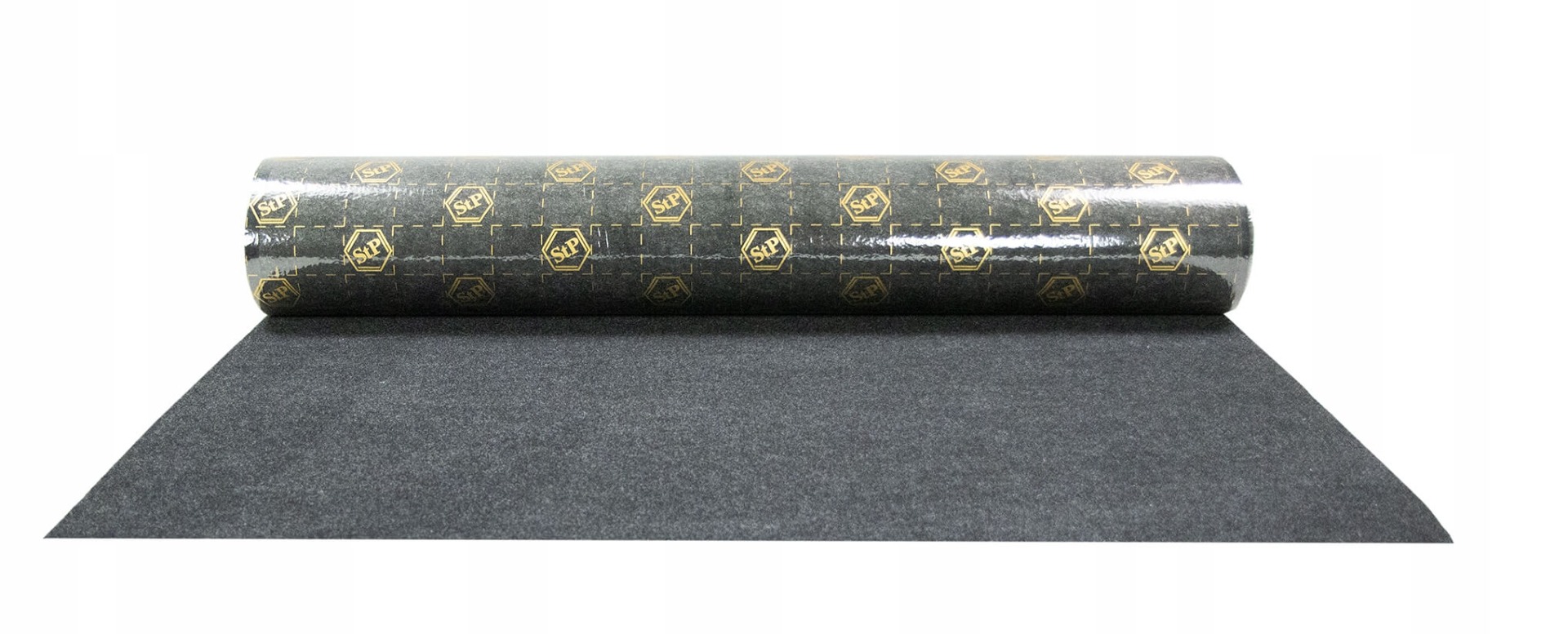 samolepící tmavě šedý koberec 2mm 25x100cm megamix.shop