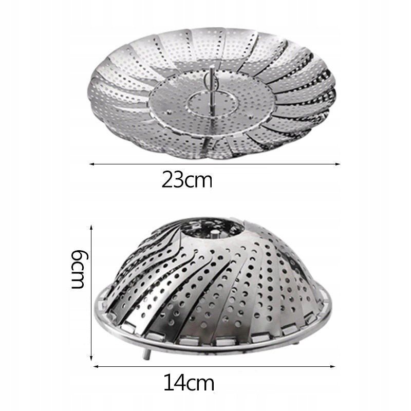 Skládací cedník na vaření v páře 21cm megamix.sk