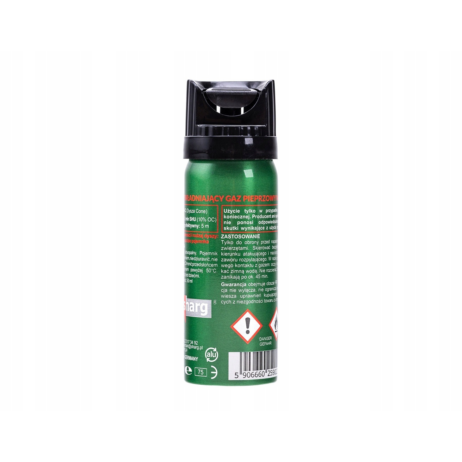 slzný plyn s gelovým kořením 50ml Nato Defense 41050-C 2mil Scoville megamix.sk