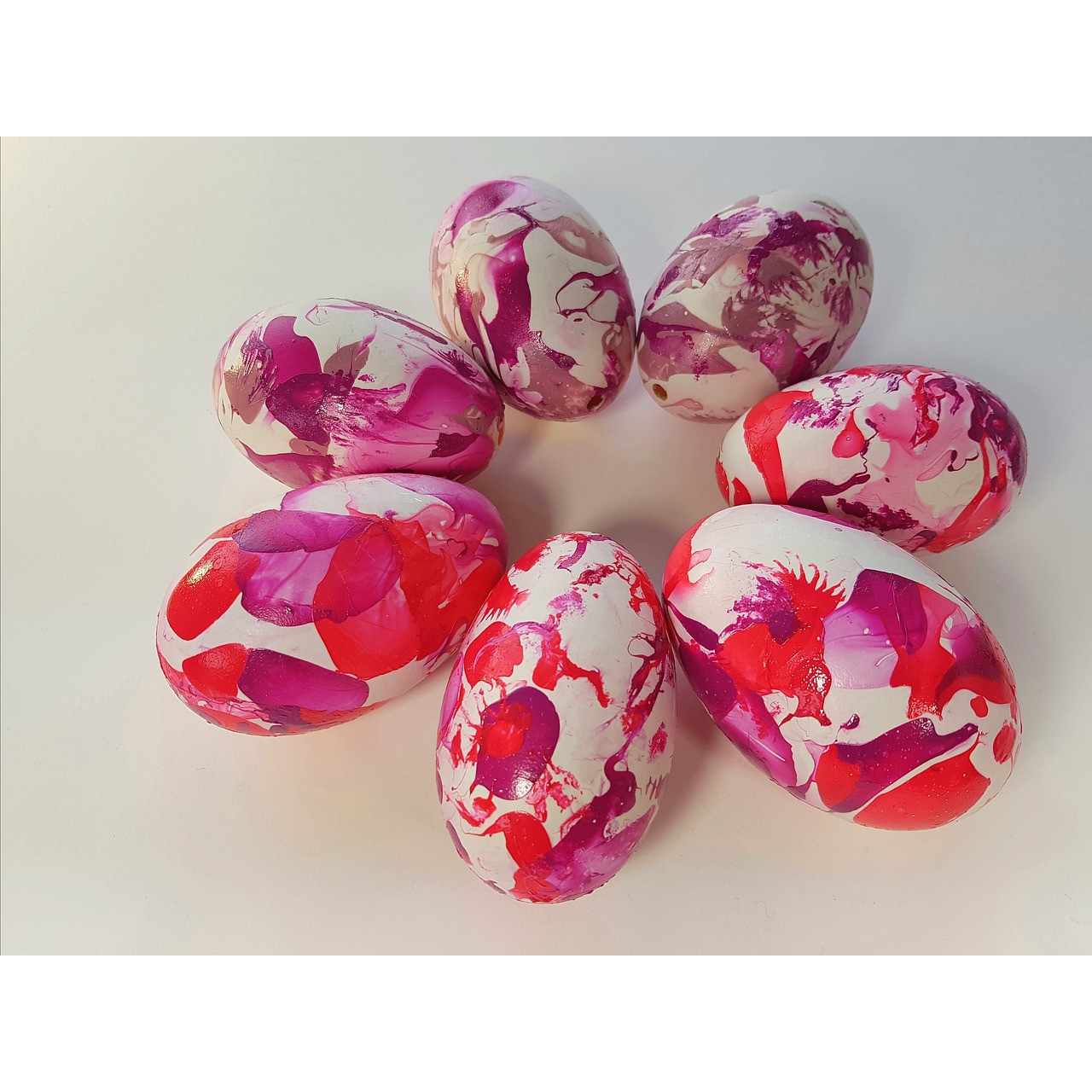 skořápky husích vajec vyfouknuté 10ks na zdobení velikonoční vajíčka kraslice megamix.shop