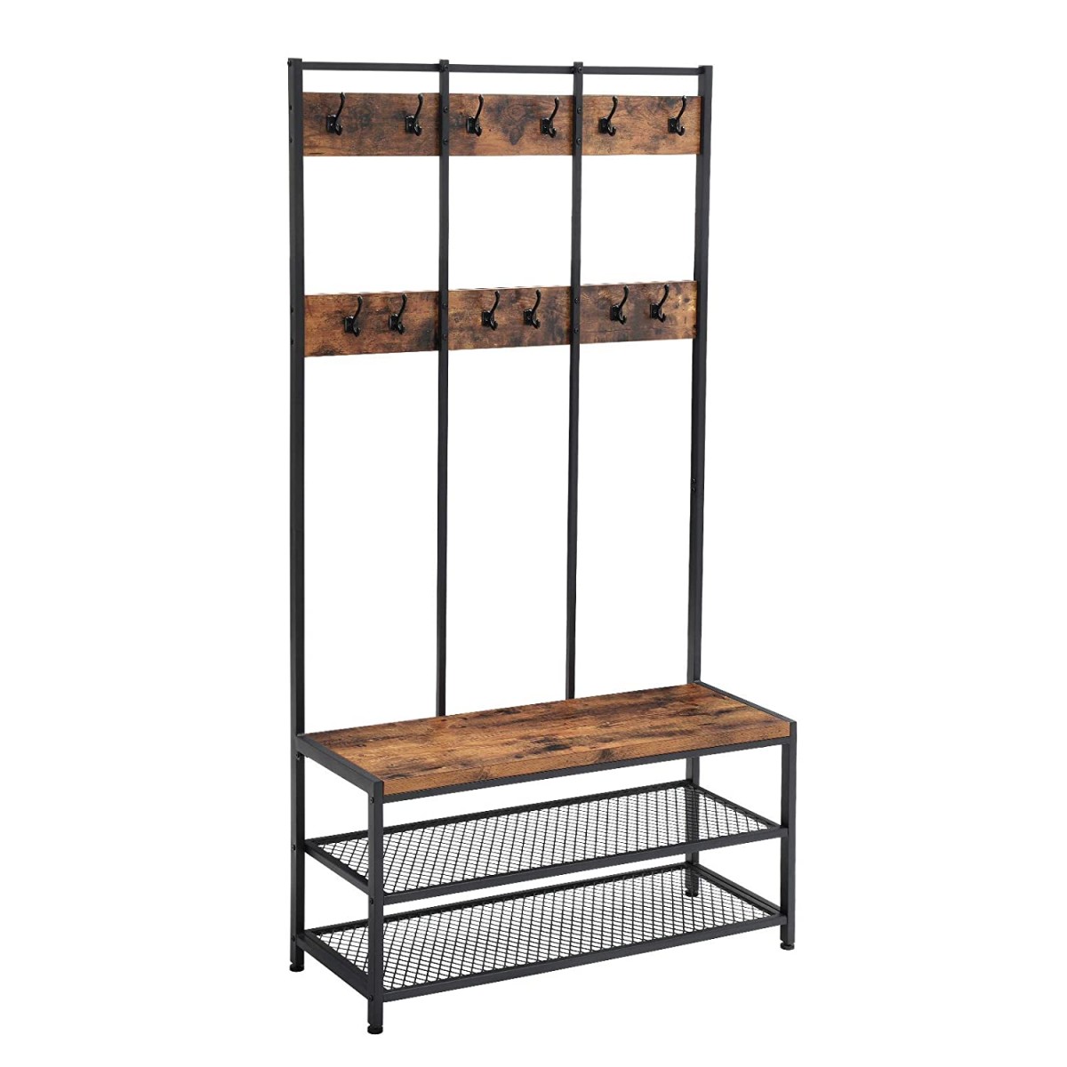 věšák na šaty se sedadlem a úložným prostorem 100x40x186cm megamix.sk