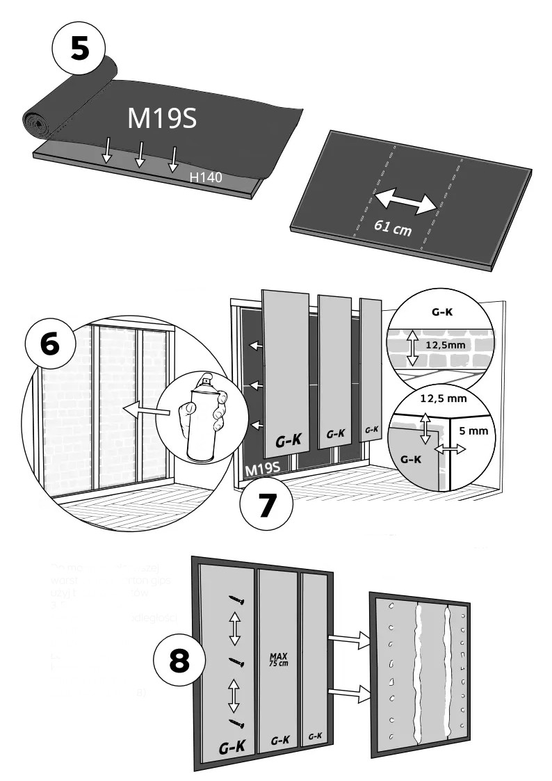 Montáž penových materiálov